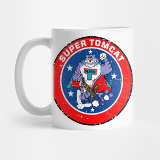 F-14 Tomcat - Super Tomcat - Grunge Style Mug